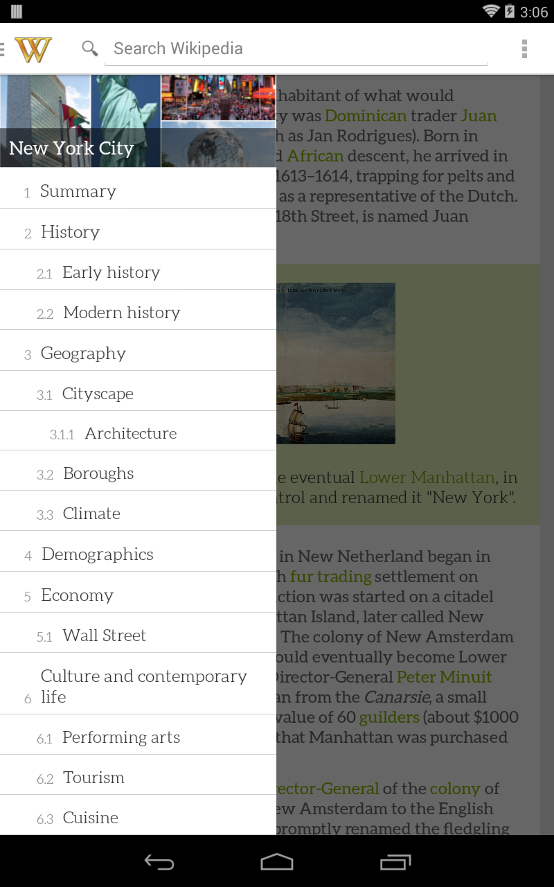 Pocket Wikipedia Appstore for Android
