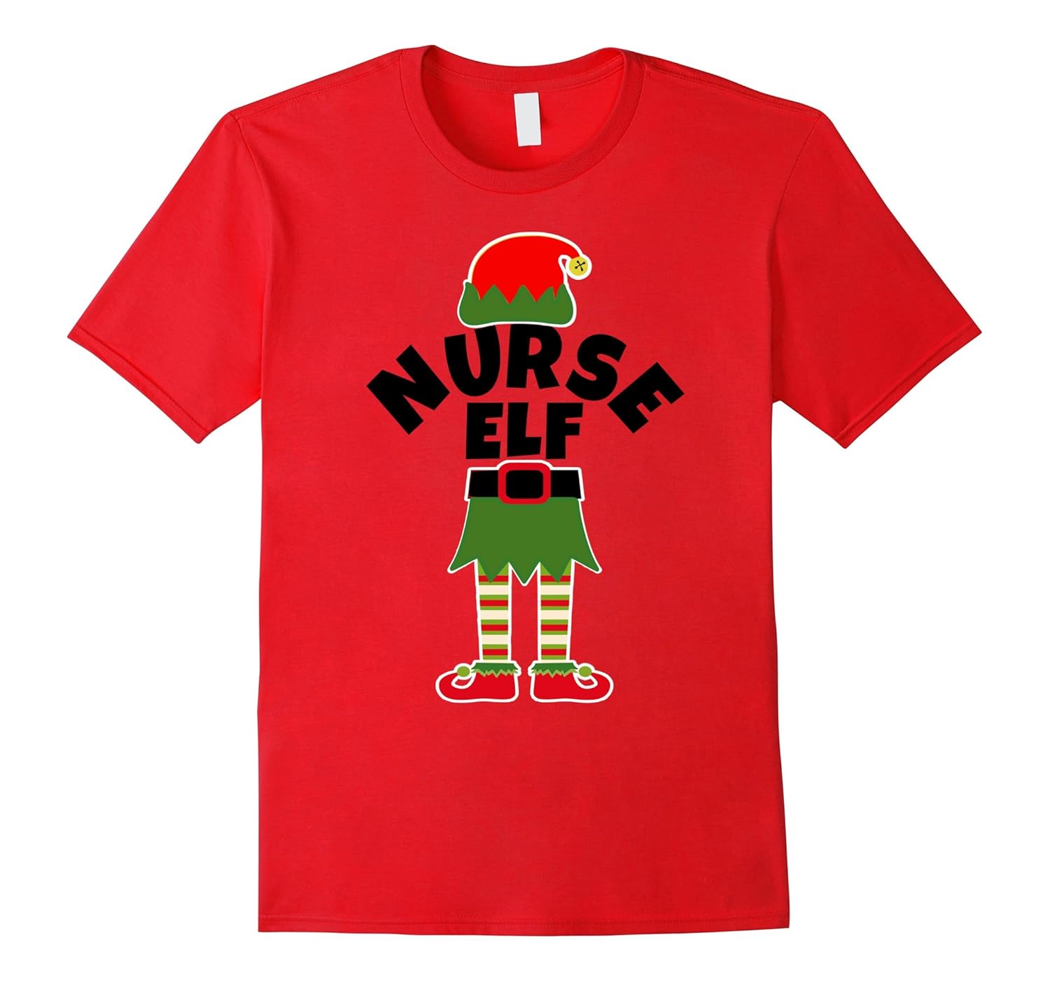 Nurse Elf Christmas T Shirt Nurses Nursing Student RN RNP-ANZ