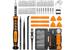 JOREST 59Pcs Small Precision Screwdriver Set with Torx T5, T6, T8, Mini Repair Tool Kit for MacBook, Computer, Laptop, iPhone