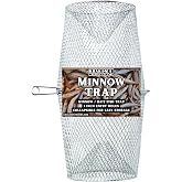 Kraken Supply Co Minnow Trap Galvanized Steel (1 Inch Entry Hole) Bait Traps (1 Trap)