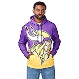 FOCO Minnesota Vikings NFL Mens Bold Logo Hoodie