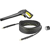 K&auml;rcher - 25 ft. Hose and Spray Gun - Combo Kit for Karcher Electric Power Pressure Washers K2-K5 &ndash; Quick-Connect
