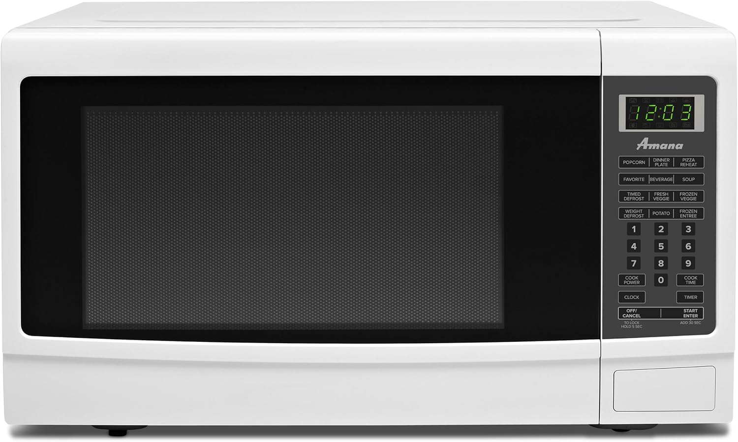 Amana 1.6 cu. ft. Countertop Microwave Oven, AMC2165AW