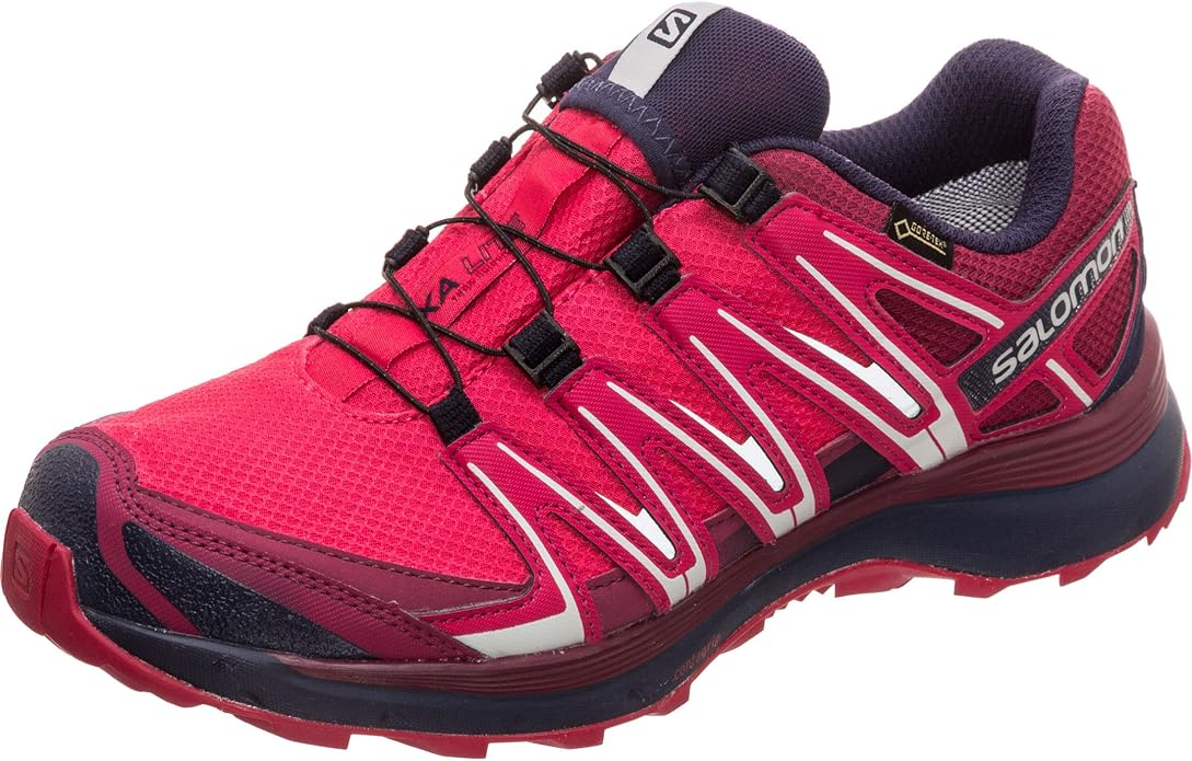 Salomon Xa Lite Gtx®, Women’s Trail Running Shoes, Pink (Virtual Pink/Cerise/Evening Blue), 4 UK