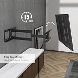 BONTEC TV Wall Mount Universal 32-70 Inch 850mm Arm Tilt Swivel 60kg view 7