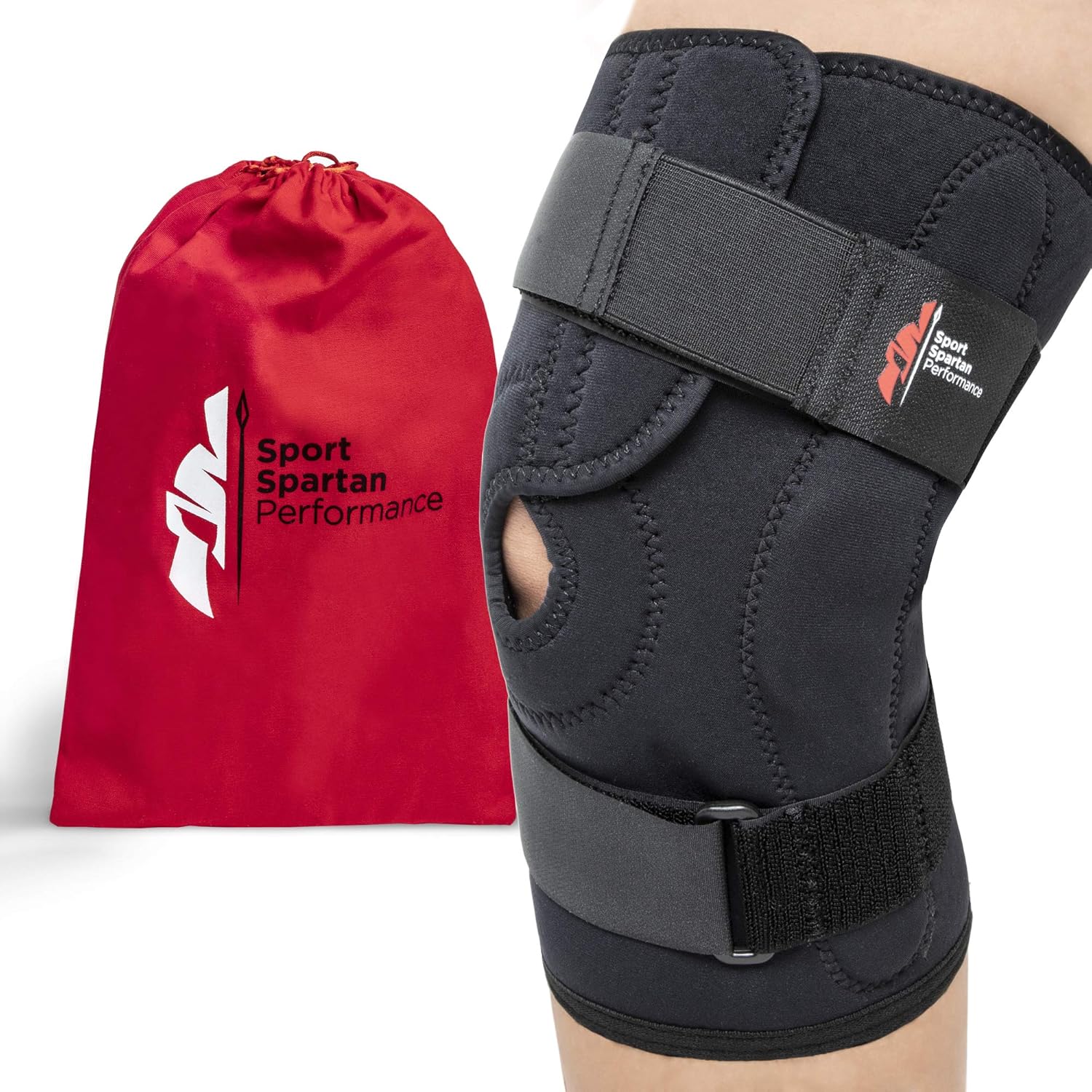 Amazon.com: Hinged Unloader Knee Brace Support - Relieves LCL ACL MCL ...