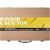 Winsor &amp; Newton Galeria Acrylic Paint, Wooden Set 8 x 60ml Tubes (includes 2 Brushes, 2 Varnishes, Knife, Cloth)