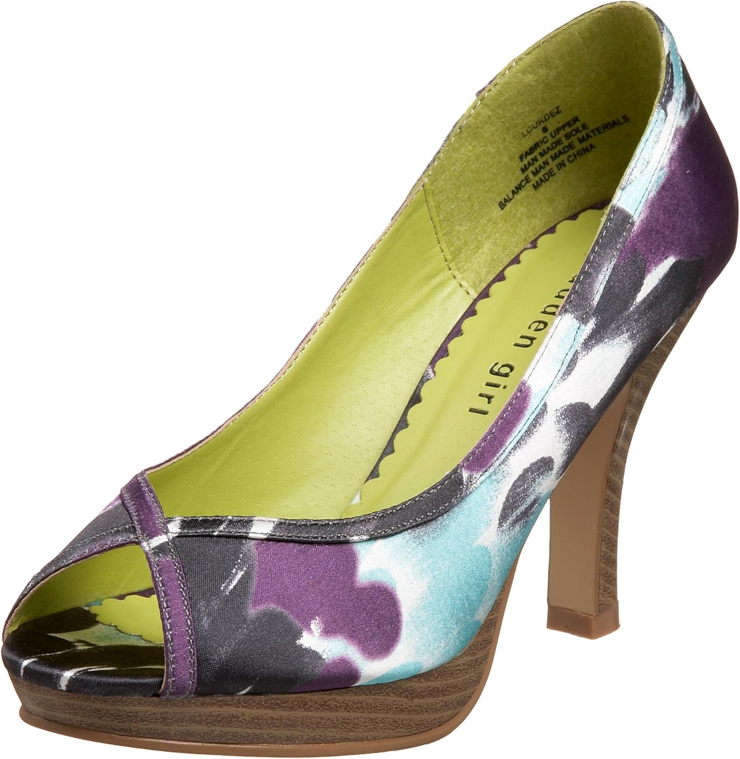 madden girl peep toe heels