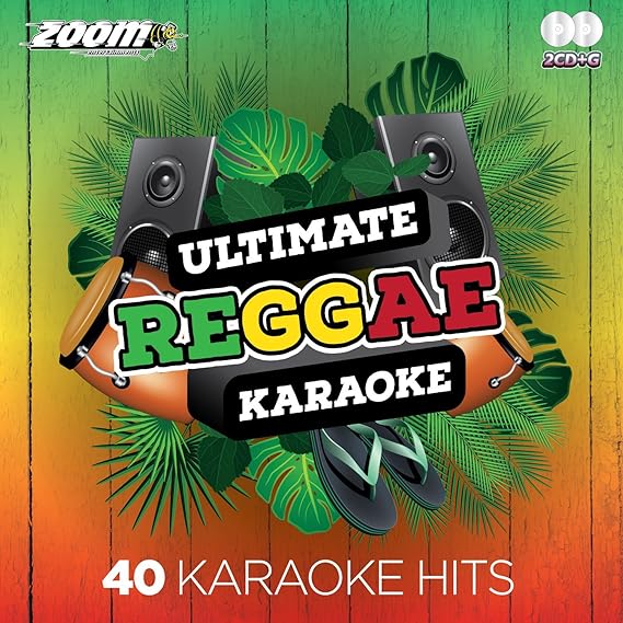 Zoom Karaoke CD+G Ultimate Reggae Karaoke (Double CD+G) 40 Songs by