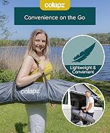 Colapz Camping Shower Tent Privacy Shelter 2.1m High Pop Up view 4