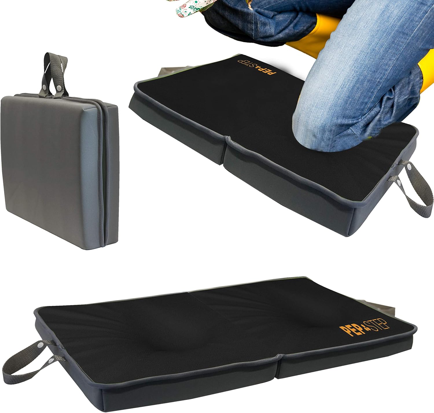 Knee Pad Extra Thick Memory Foam Gardening Kneeling Pad Tote & Bath