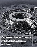 Aongray Hose Clamp 3.5m Adjustable Jubilee Clips 304 Stainless Steel 12 view 6