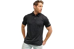 Merino.tech Merino Wool Polo Shirt Men - Anti-Odor 100% Merino Wool Shirts for Men Short Sleeve and Long Sleeve Breathable