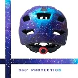 SIFVO Kids Bike Helmet Boys Girls 5-14 Years Adjustable Lightweight Cool Visor view 4