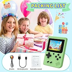 Retro Gaming Console, Portable Video Game Console