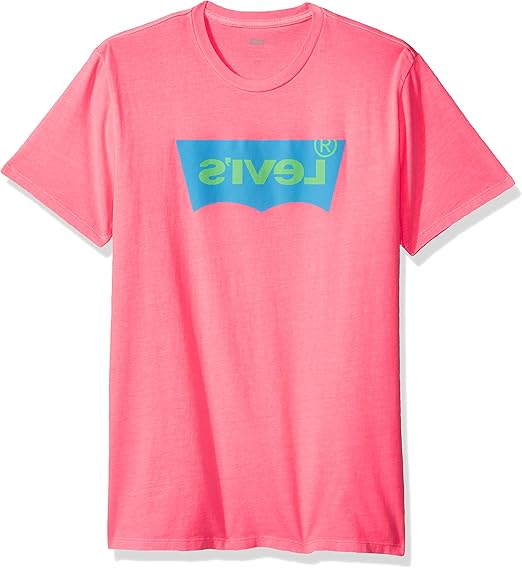 levis camiseta rosa