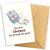 Finished Chemo & End of Chemotherapy Encouragement Card – Celebrating Cancer Survivor, Motivational Greeting for Post-Chemotherapy Fighter, Strength & Victory Message – 8x5.3 Inch (Chemotherapy)