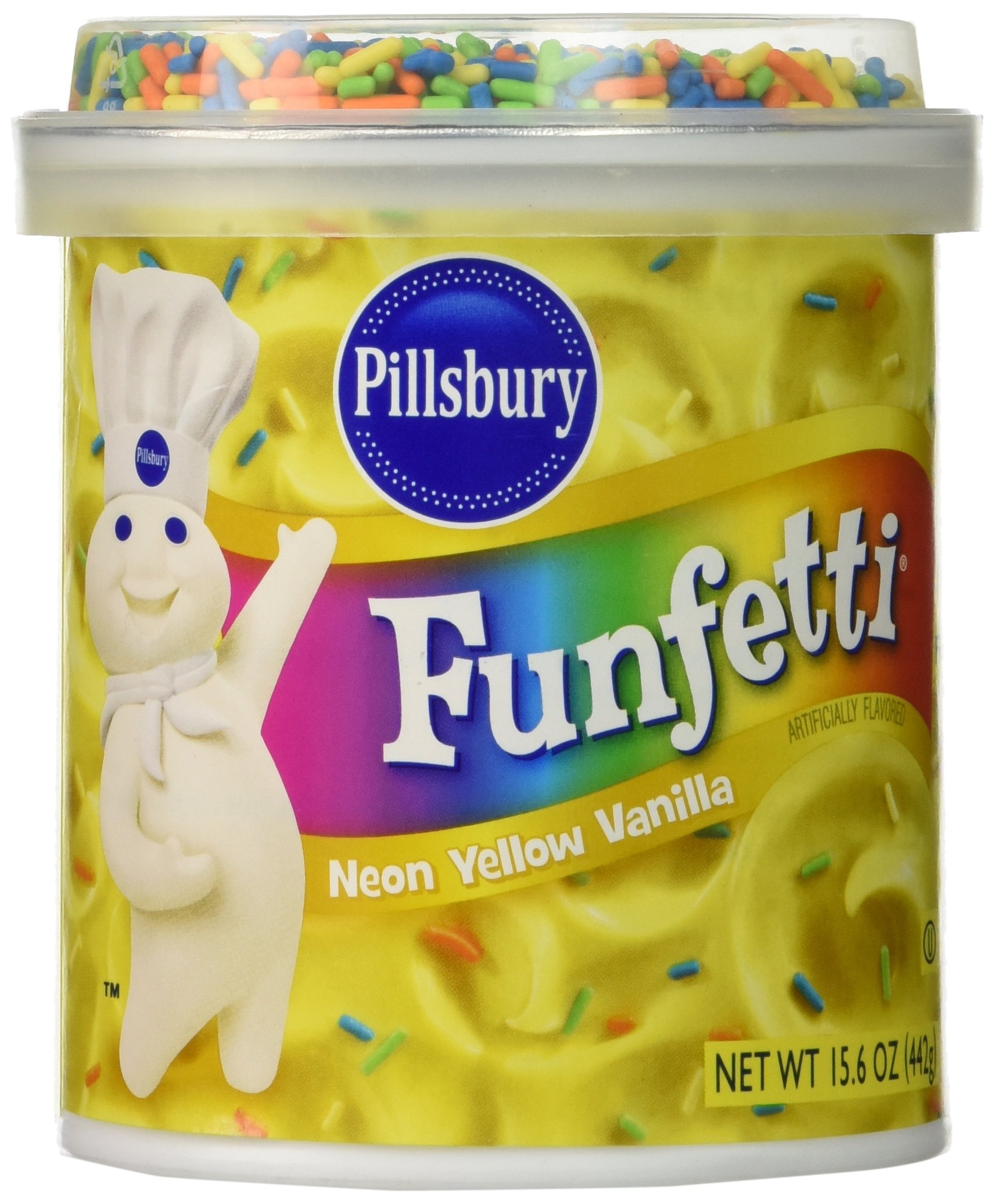 Pillsbury Funfetti Orange All Star Flavored Frosting