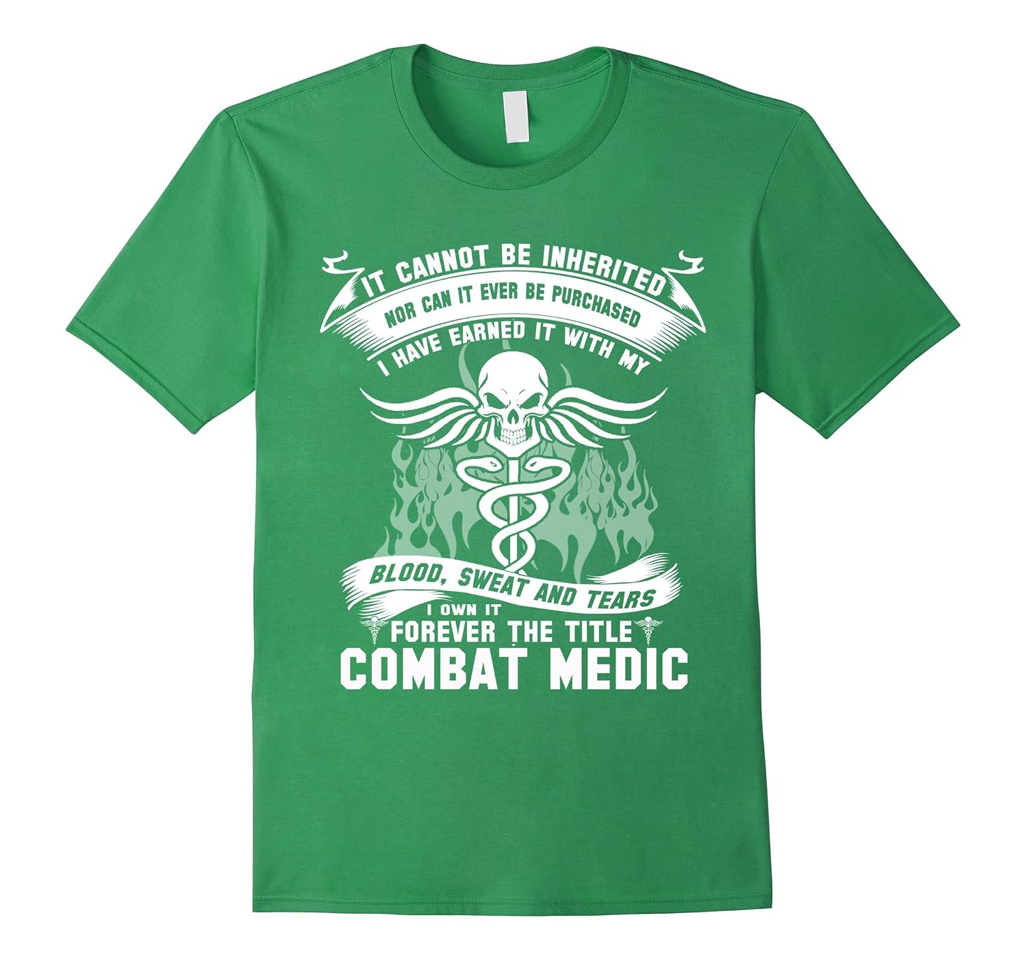 Ultrabasic Maglietta Uomo Combat Medic: T-shirt Esercito Americano Con Grafica Ambulanza, 100% Cotone