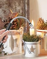 VEHHE Candle Lighter 2 Pack Rechargeable with LED Display 360° Neck Black Silver view 8