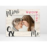 Orchroma Mimi Gifts,Mimi and Me Picture Frames Gifts for Grandma from Grandkids, Grandma Birthday Mothers Day Gift for Mimi Grandma,4x6 Inch Photo