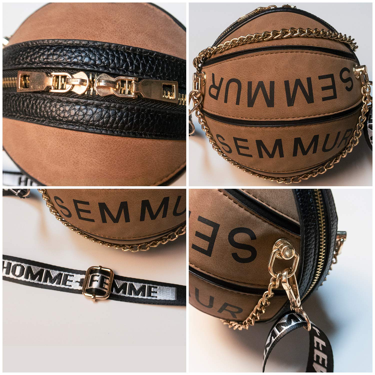 basketball shaped purse