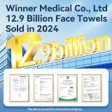 Winner Soft Face Towels 100% Cotton 300 Ct 3 Pack Unscented Biobased view 7