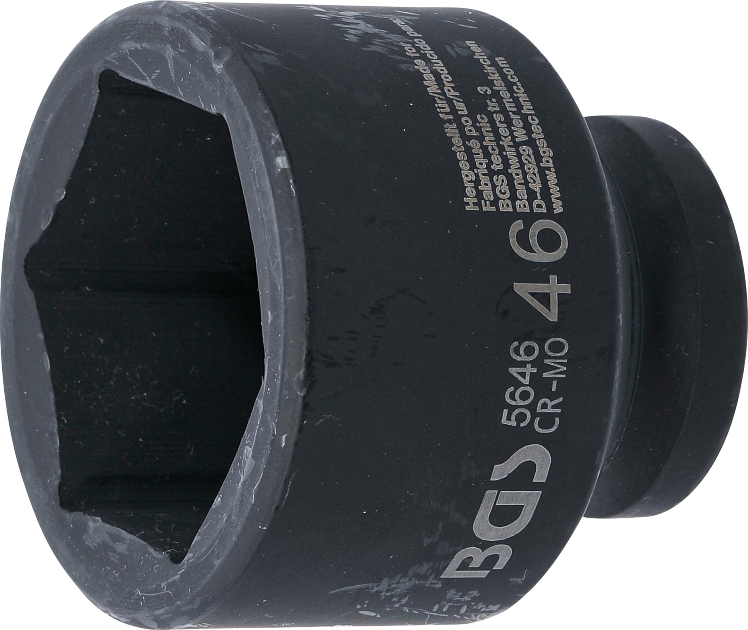 BGS 5646 | Impact Socket, Hexagon | 20 mm (3/4") Drive | 46 mm