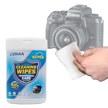DURAGADGET Toallitas Especiales para Limpiar Su Cámara Cámara ...