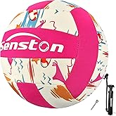 Senston Indoor Volleyball for Home & Beach - The Original Gentle Lightweight Design - Perfect for Beginners and Volleyball Fan