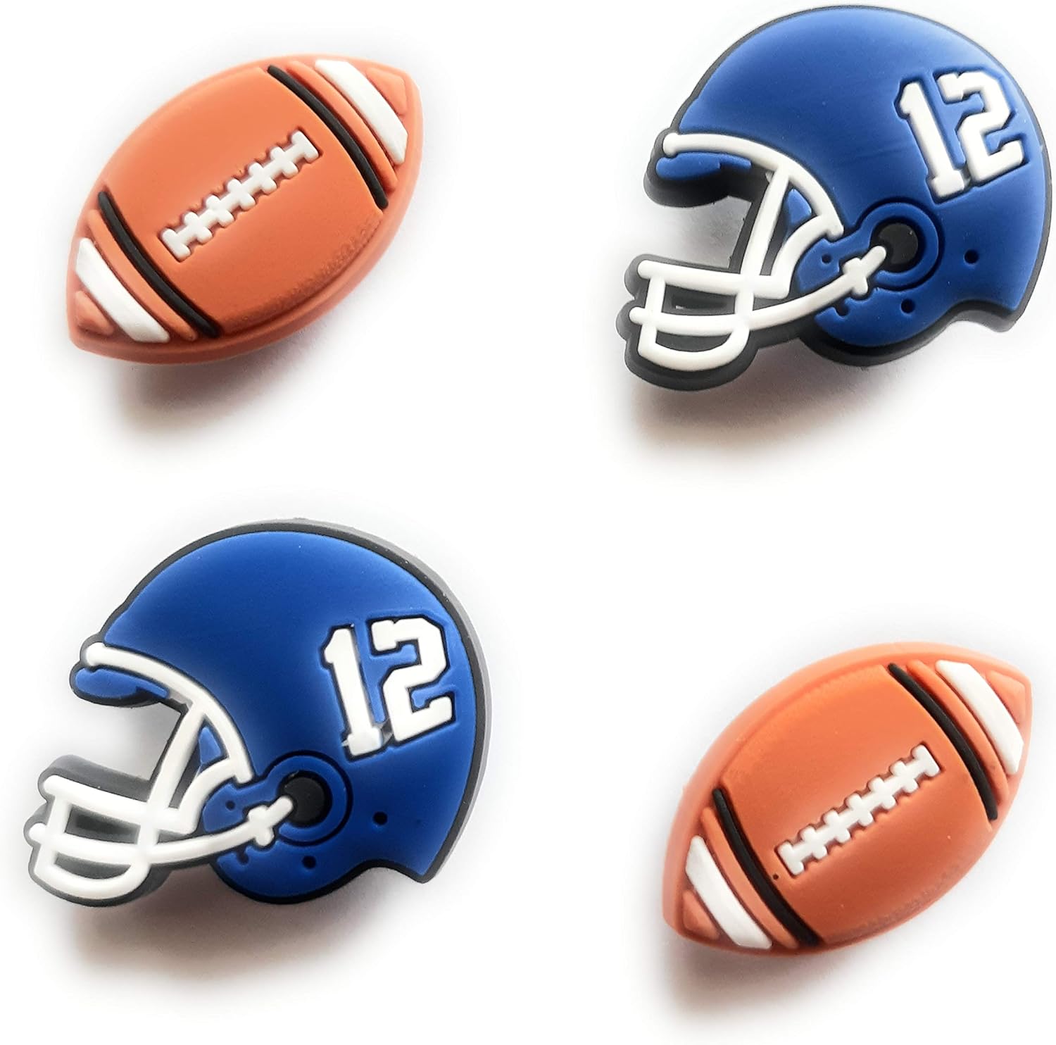 croc charms football