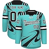 KXK Custom Hockey Jersey for Men Youth Personalized Stitched Printed Name Number Logo Sports Practice Jerseys