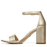 Sam Edelman Women's Daniella Sandal, Molten Gold
