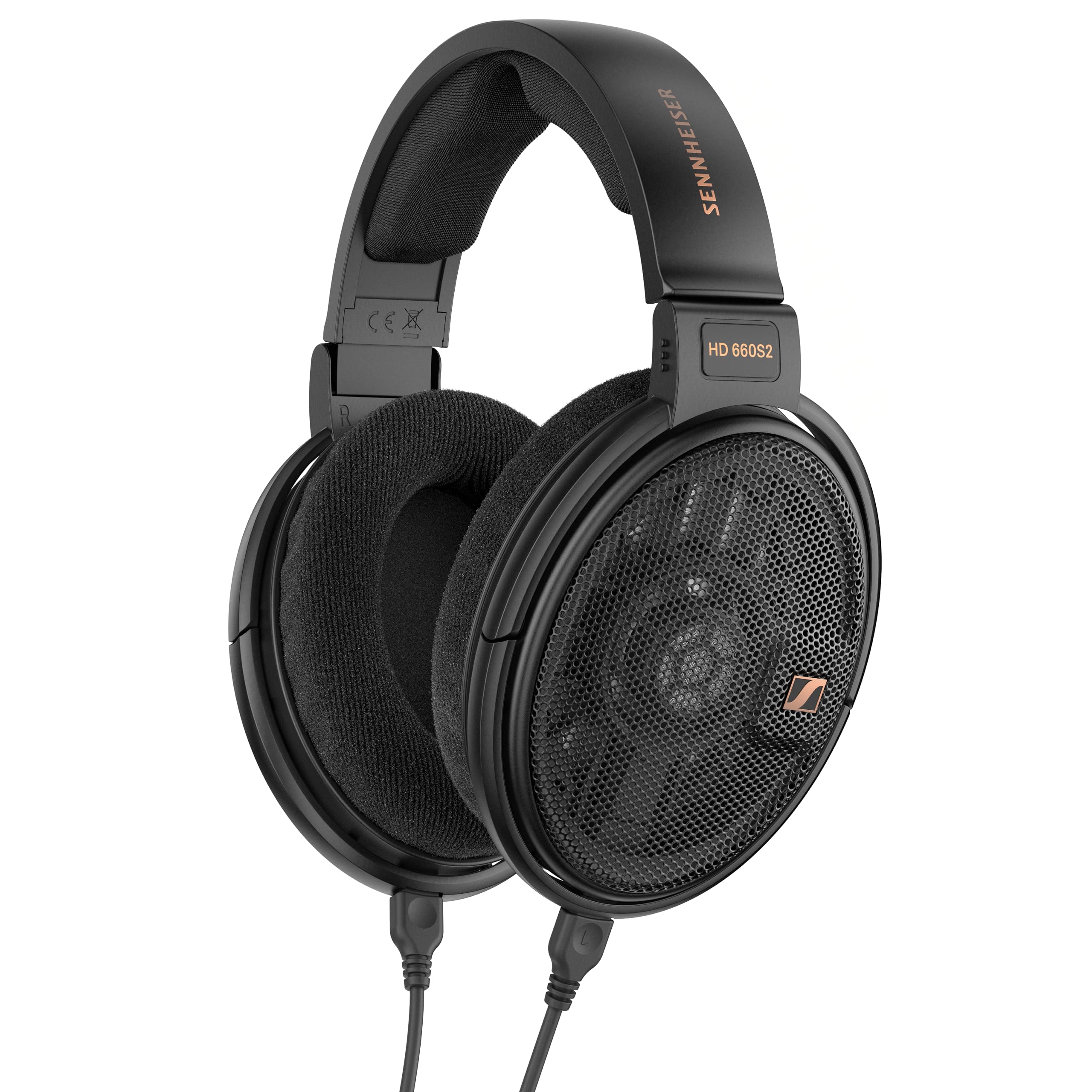 Sennheiser HD 660S2 - Audiophile Open-Back Over Ear Headphones Wired with Deep Bass Extension and Refined Acoustic Performance for PC, Music, Gaming, Podcasts, Premium Black