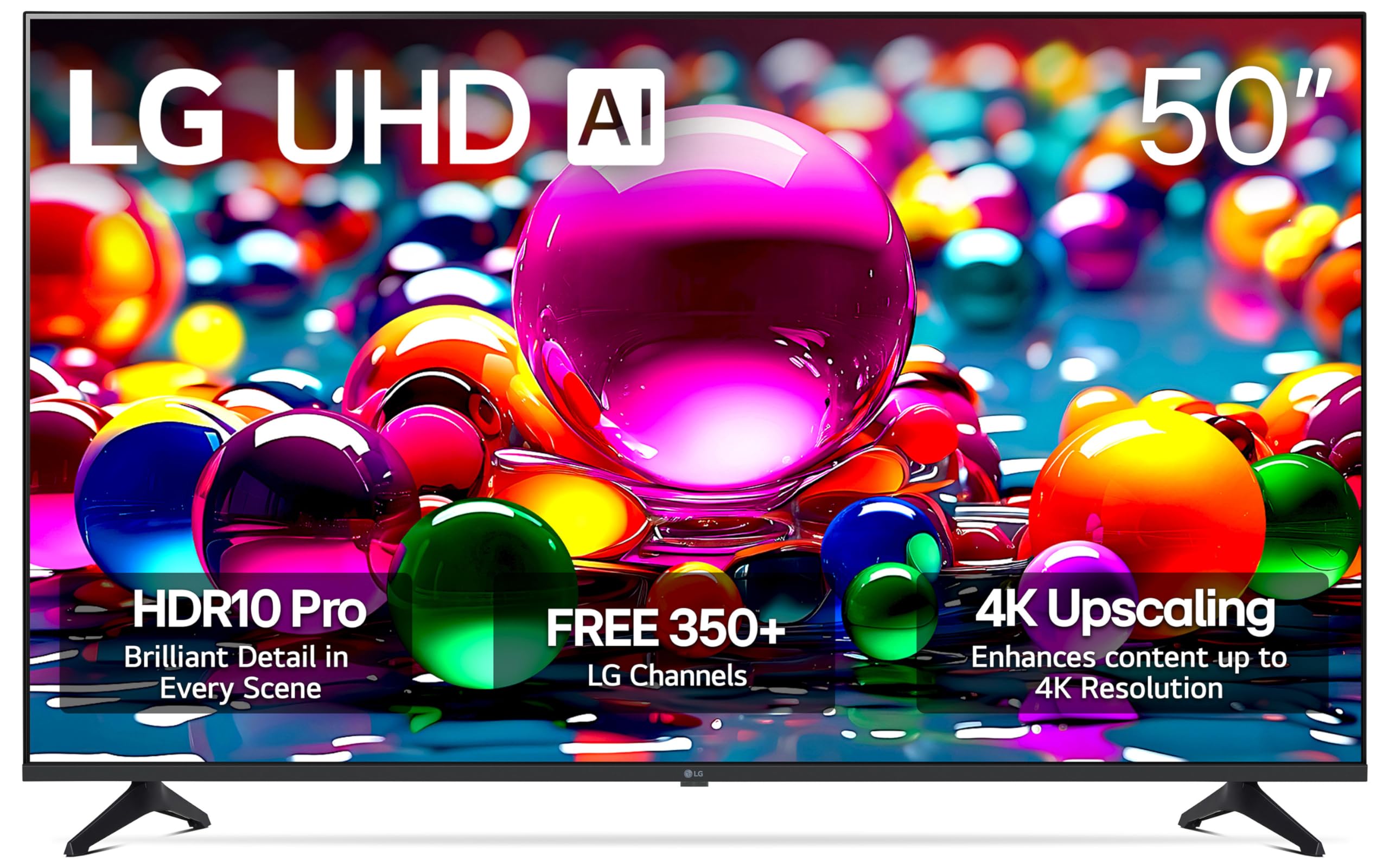 Photo 1 of *DOES NOT TURN ON* LG 50UA7700P 50 inch Class UA77 Series LED AI 4K Smart webOS TV (2025)