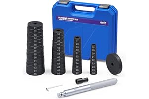 Orion Motor Tech 52-in-1 Custom Bushing Driver Tool Set and Transmission Wheel Axle Bearing Race Seal Installer Remover, Bush Removal Puller Bearing Press Tool Kit