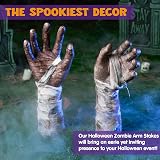 JOYIN Zombie Arm Stakes Halloween Lawn Stakes 13 Inches Outdoor Ground-Breaker view 4