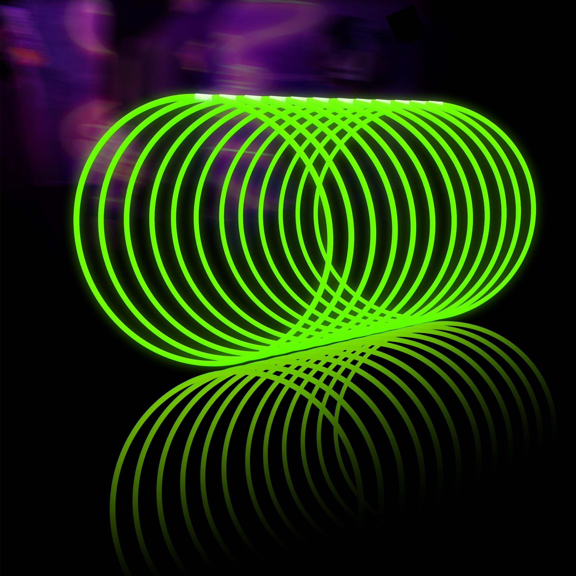 Glow Fever Glow Sticks Bulk 100ct 22'' Glow