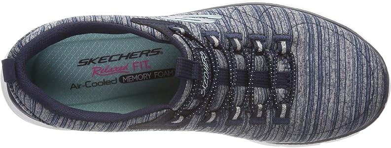 skechers relaxed fit air cooled memory foam damen