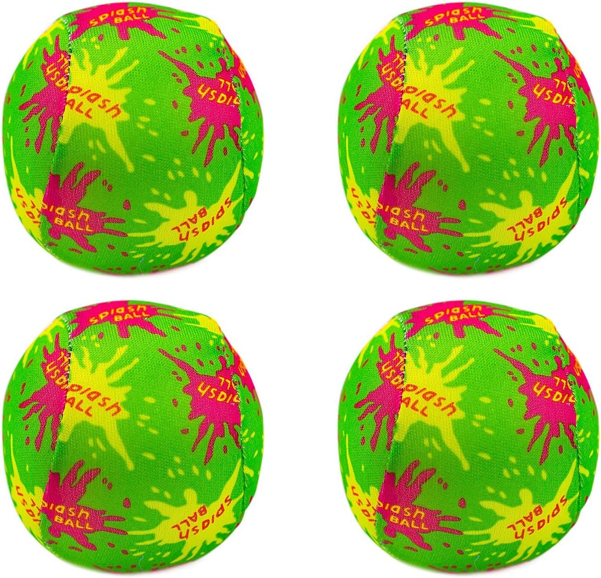Super Z Outlet Water Splash Balls for Pool, Summer Beach Soaking Games and Fun Children Party Activities (12 Pack): Toys & Games