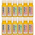 +GNGR Immunity Sampler Organic Ginger Wellness Shots - Premium Ginger Shots for All Natural Digestive Support and Immune Support - Cold Pressed Ginger Juice - Nothing Artificial (2 Oz, Pack of 12)