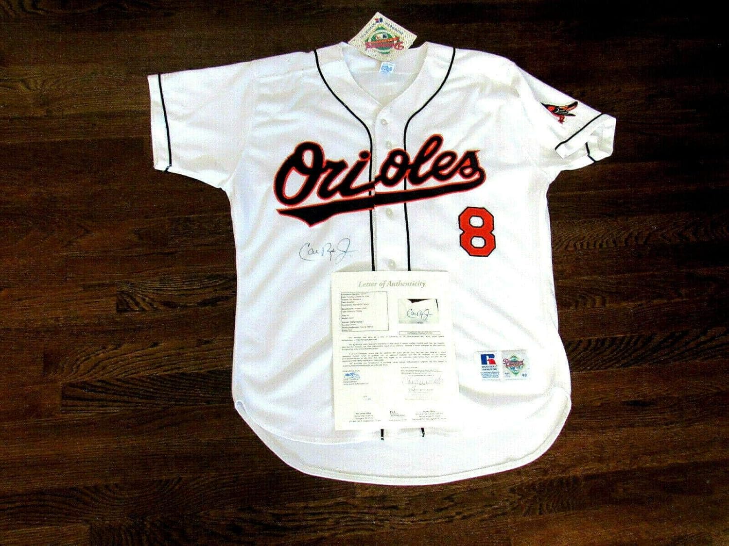 cal ripken jr signed jersey
