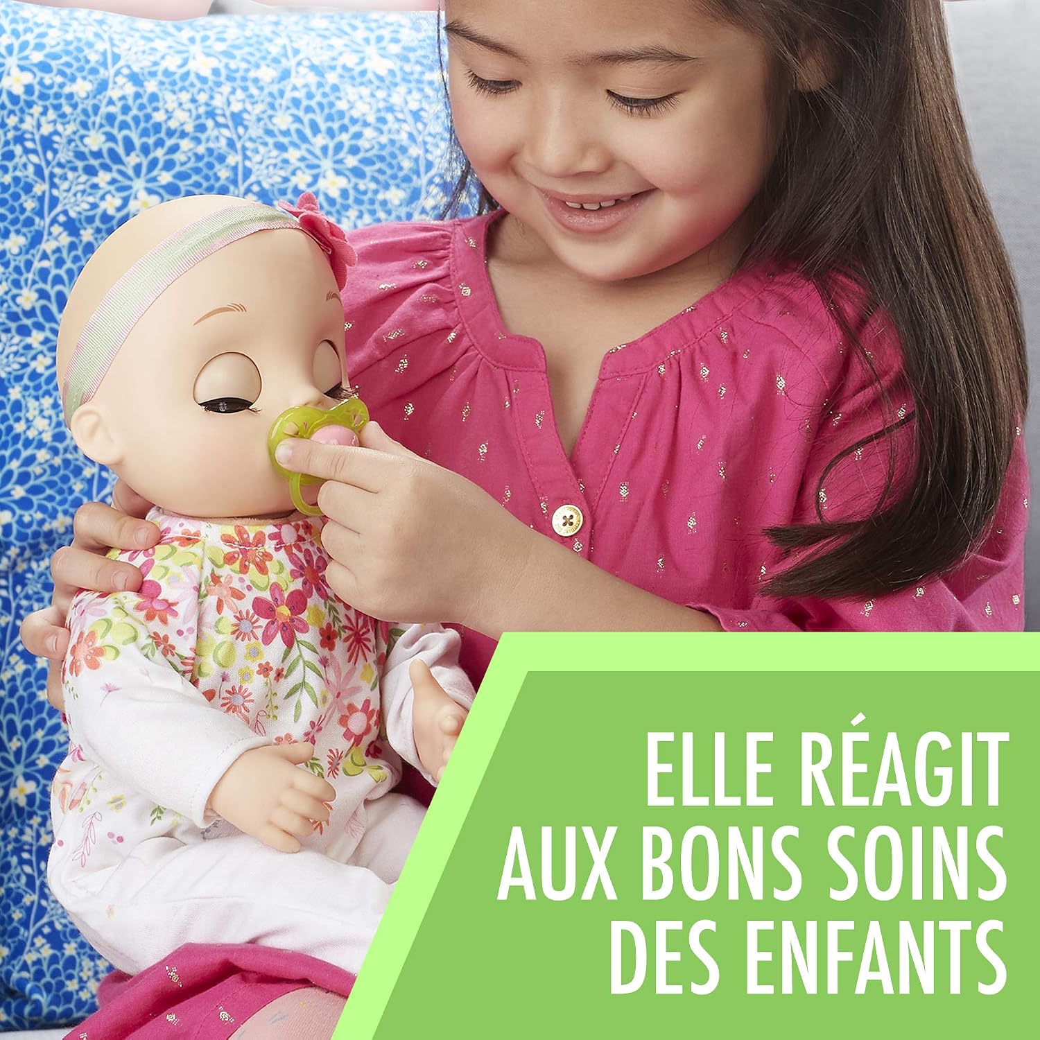 Poupon Baby Alive Mon Vrai Bebe Babille En Francais Jeux Et Jouets Poupees Et Accessoires Bareltd Co Il