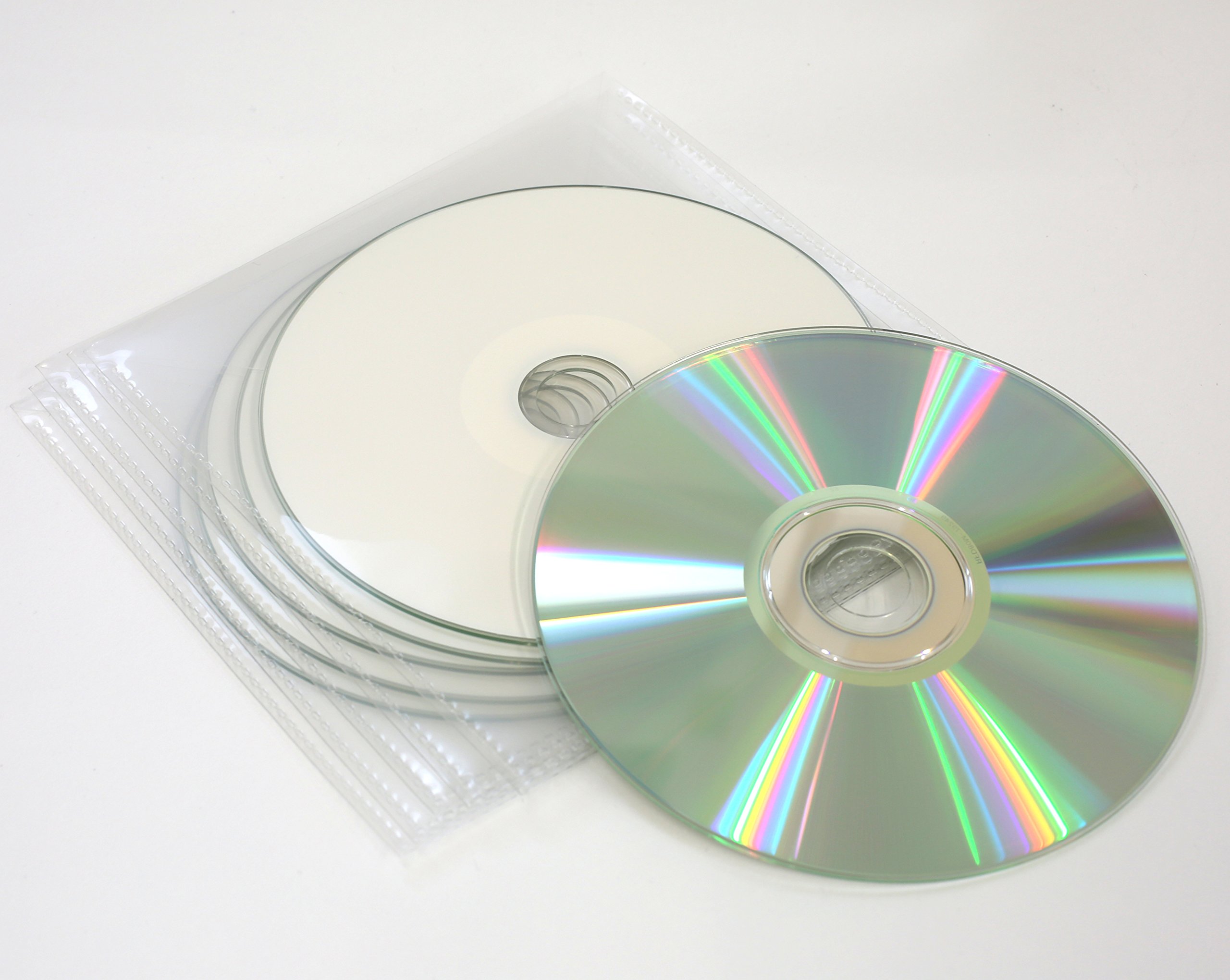 5 x Traxdata Ritek full-face Inkjet Printable CD in HQ plastic wallets 52x speed
