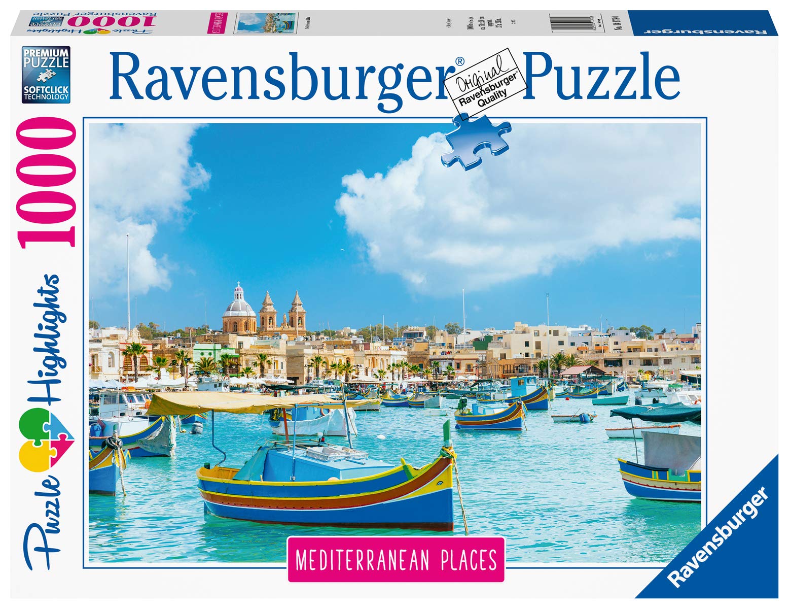Ravensburger Medierranean Malta 1000Puzzle