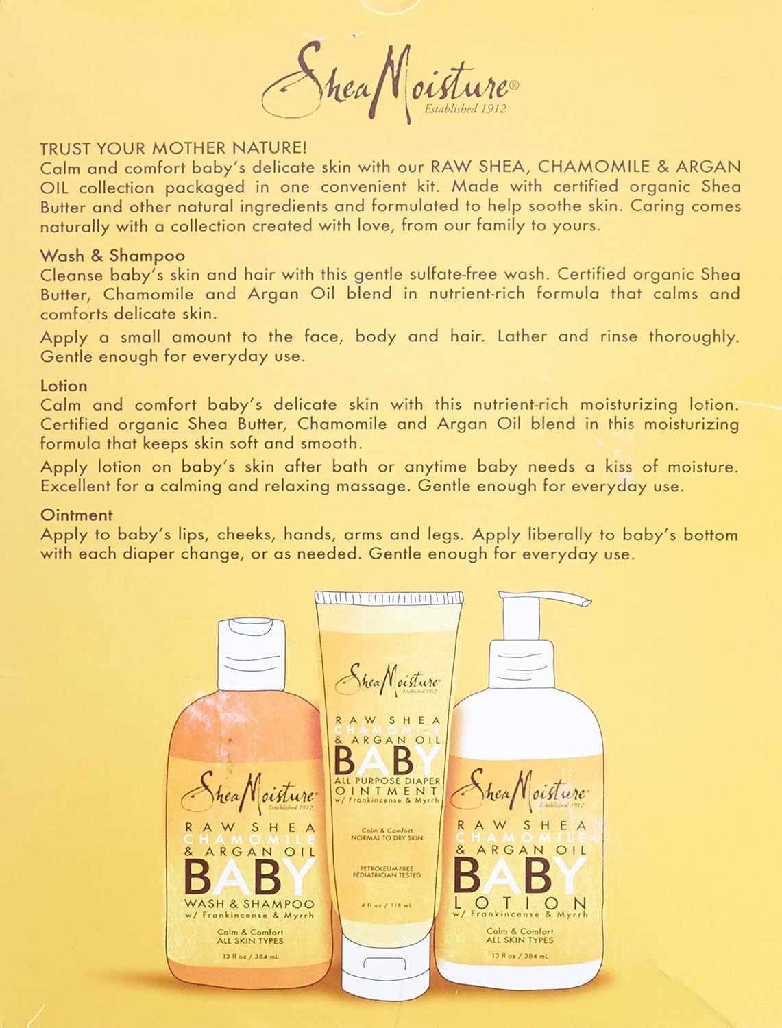 shea moisture baby kit