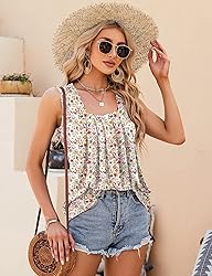 KTILG Spring Tops for Women 2025 Trendy Sleeveless