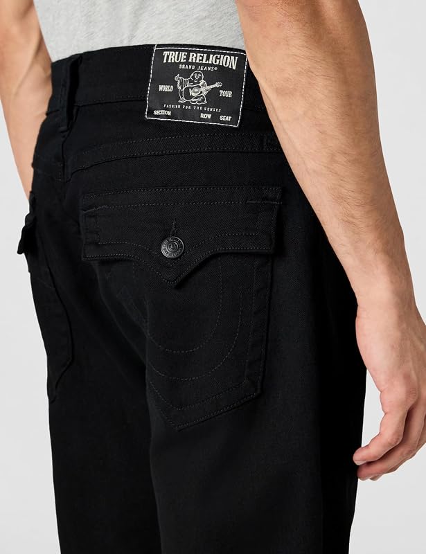 Ricky - Jeans da Uomo a Gamba Dritta, 2sb Body Rinse Black