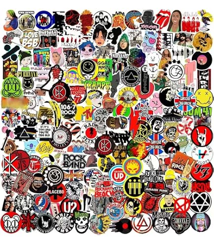 Guns N Roses Silver - My STICKER Design - Sticker Graphic : Amazon