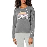 PJ Salvage Women's Loungewear Mountain Love Long Sleeve Top